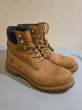 EUC TIMBERLAND STEELTOE BOOTS